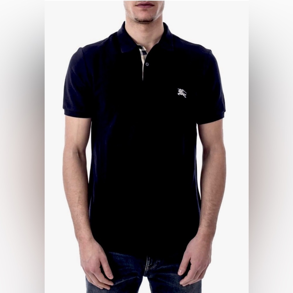 Burberry Brit Men's 100% Cotton Short Sleeve Polo Shirt     Size large